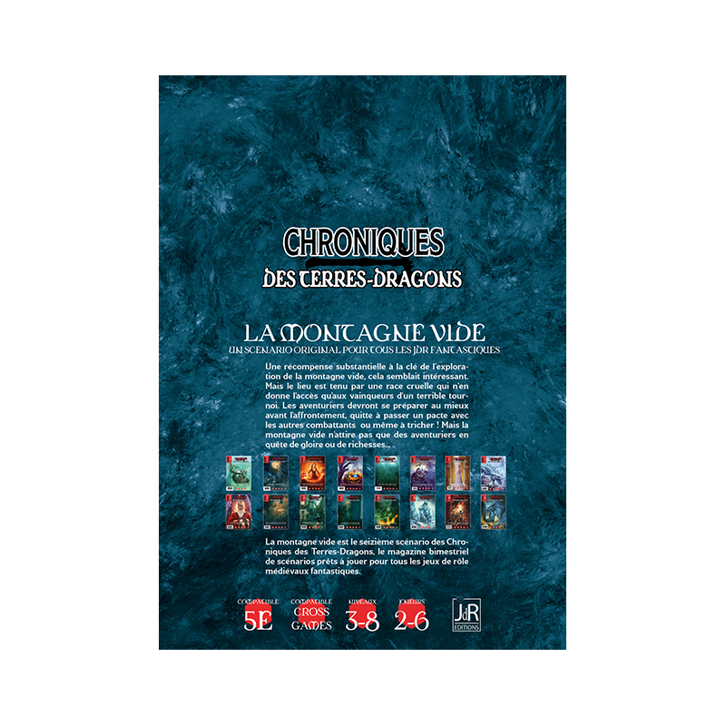 CHRONIQUES DES TERRES DRAGONS – N°15 – La Montagne Vide