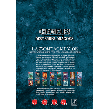 CHRONIQUES DES TERRES DRAGONS – N°15 – La Montagne Vide