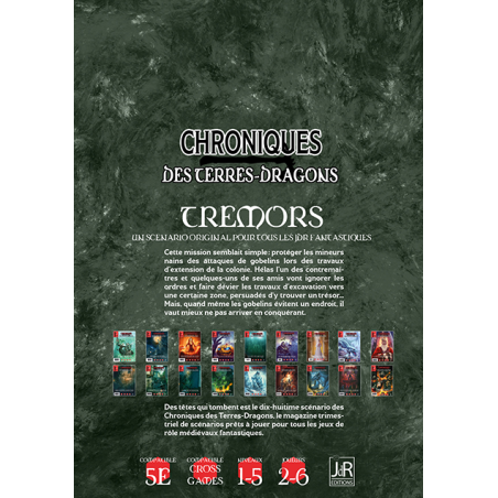 CHRONIQUES DES TERRES DRAGONS – N°17 – Tremors