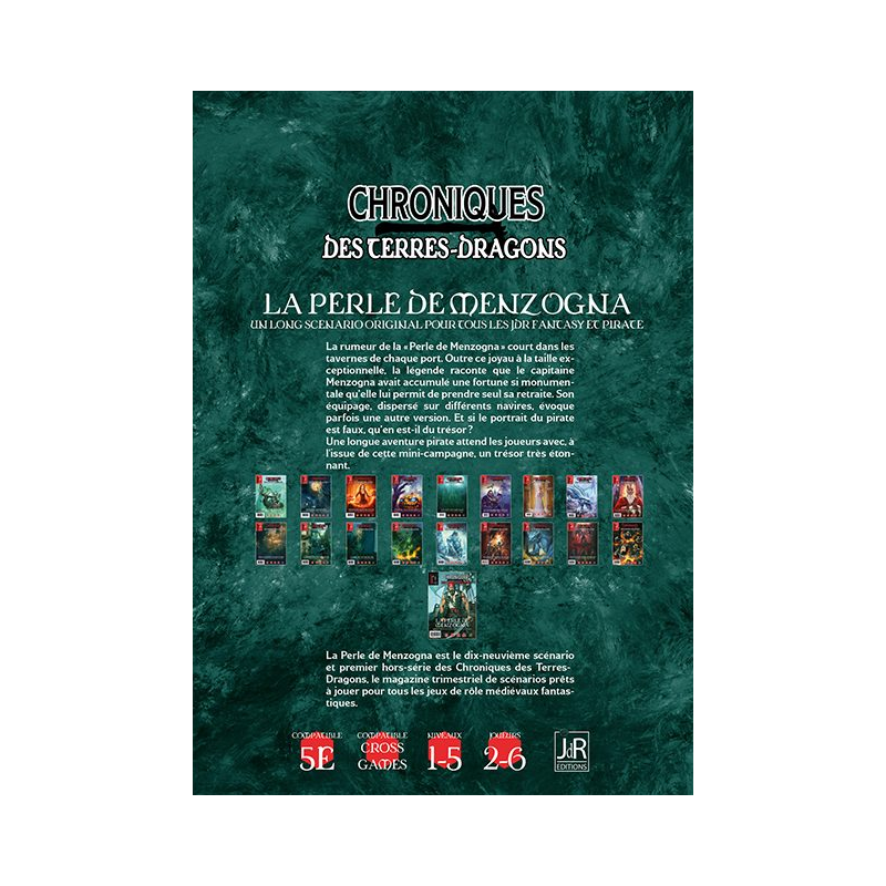 CHRONIQUES DES TERRES DRAGONS – Hors-Série 1 – La Perle de Menzogna