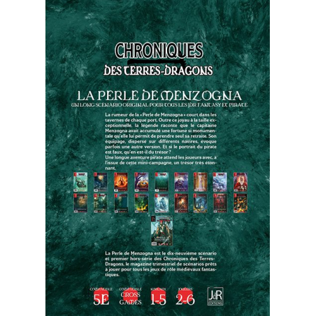 CHRONIQUES DES TERRES DRAGONS – Hors-Série 1 – La Perle de Menzogna