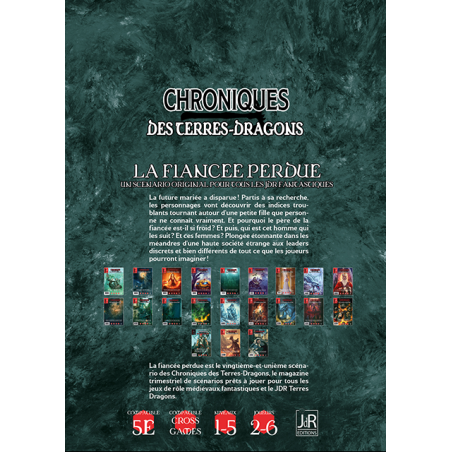 CHRONIQUES DES TERRES DRADONS – N°19 – La Fiancée Perdue