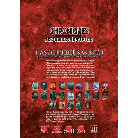 CHRONIQUES DES TERRES DRAGONS – N°20 – Pas de Fumée Sans Feu