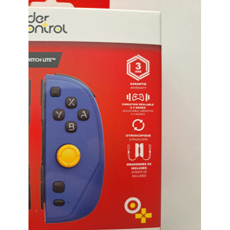 Paire de manettes SWITCH 1 Under Control – Bleu/Rouge