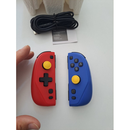Paire de manettes SWITCH 1 Under Control – Bleu/Rouge