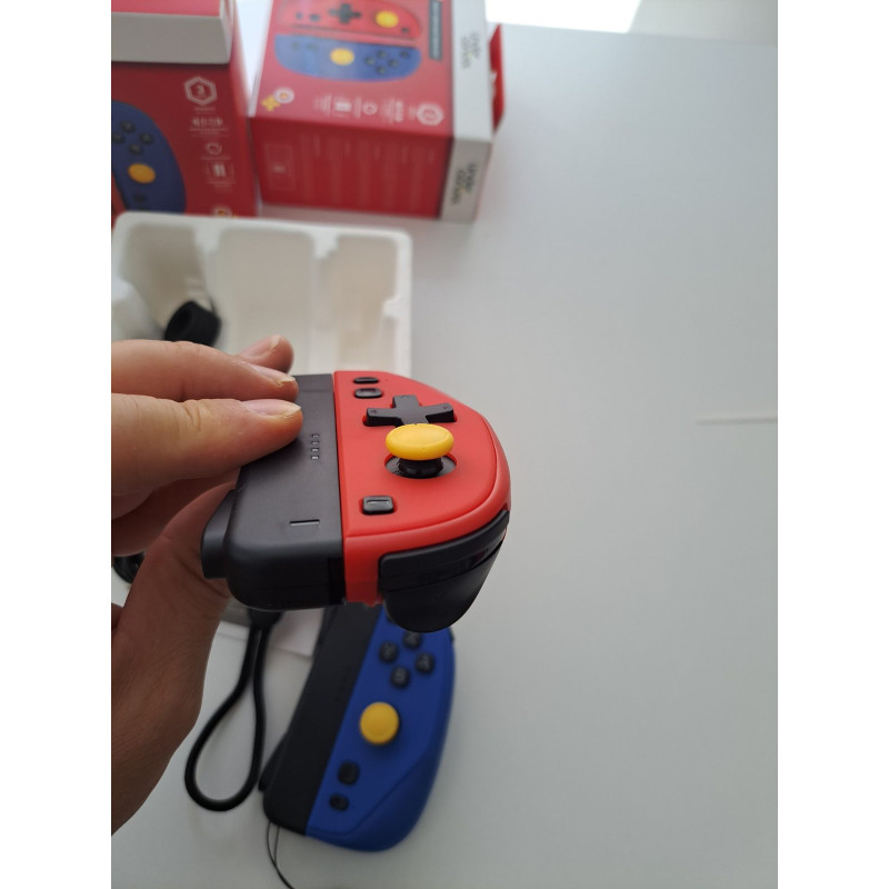 Paire de manettes SWITCH 1 Under Control – Bleu/Rouge