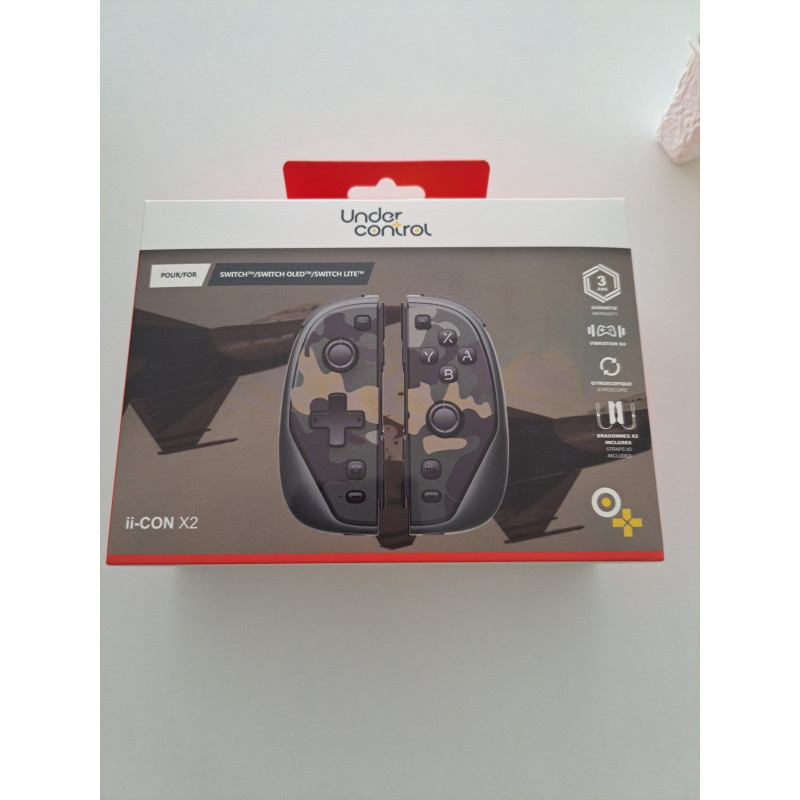 Manettes ii-con compatible SWITCH 1 Style Camouflage