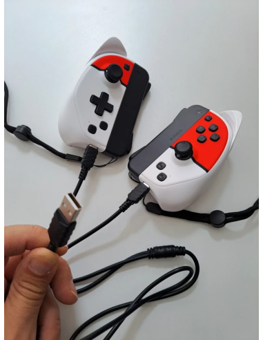 Paire de Manettes compatible SWITCH 1 Poke Bat