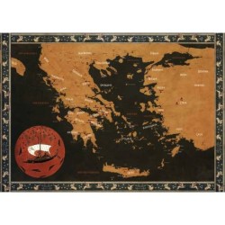 Nouvelle version ! Carte en tissu signé GABRIEL BULIK Collector