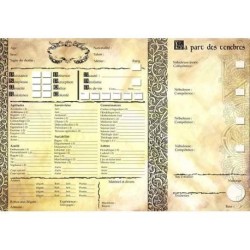 Feuille de personnage SHADE