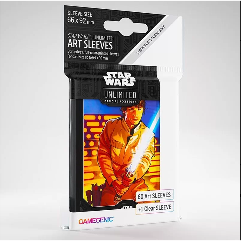 Star Wars Unlimited Art : Protèges-cartes Luke Skywalker
