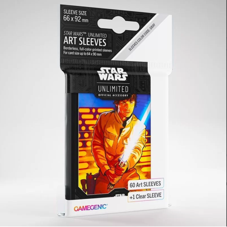 Star Wars Unlimited Art : Protèges-cartes Luke Skywalker