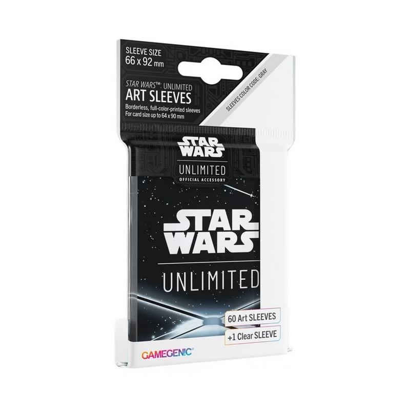 Star Wars: Unlimited Art Sleeves Card Back Black