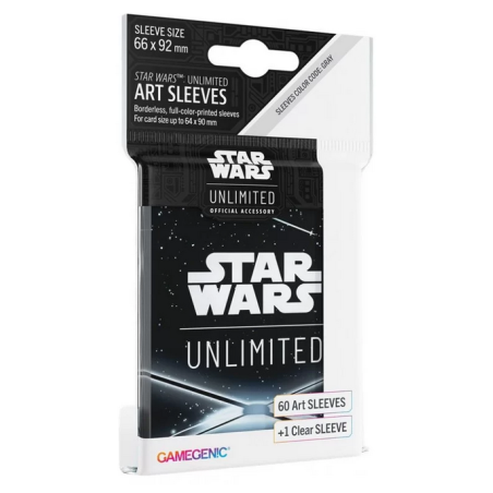 Star Wars: Unlimited Art Sleeves Card Back Black