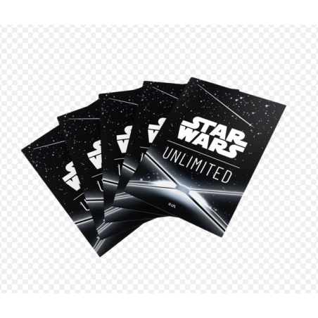 Star Wars: Unlimited Art Sleeves Card Back Black
