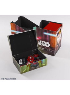 Star Wars Unlimited Deck box soft crate - Obi-wan / Darth Maul 2