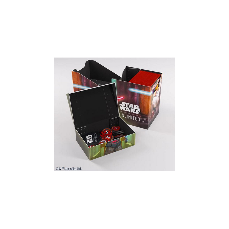 Star Wars Unlimited Deck box soft crate - Obi-wan / Darth Maul