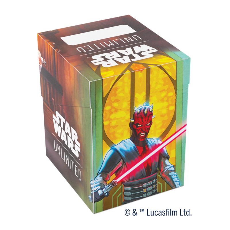 Star Wars Unlimited Deck box soft crate - Obi-wan / Darth Maul