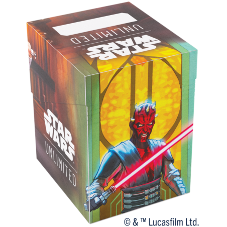 Star Wars Unlimited Deck box soft crate - Obi-wan / Darth Maul