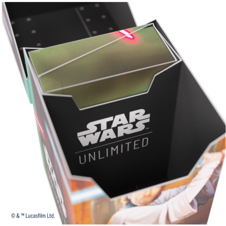 Star Wars Unlimited Deck box soft crate - Obi-wan / Darth Maul