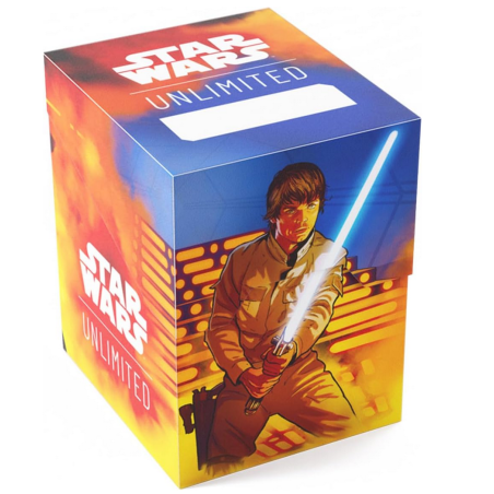 Star Wars Unlimited Deck box soft crate - Luke / Vader