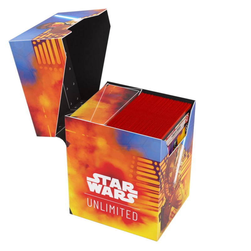 Star Wars Unlimited Deck box soft crate - Luke / Vader