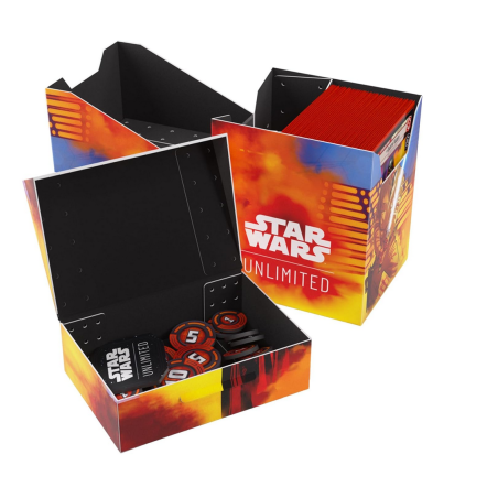 Star Wars Unlimited Deck box soft crate - Luke / Vader