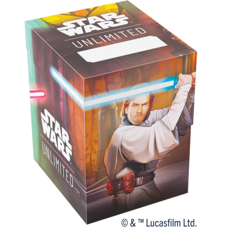 Star Wars Unlimited Deck box soft crate - Obi-wan / Darth Maul