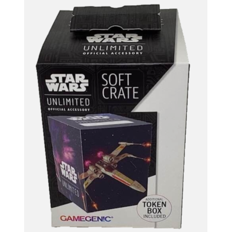 Star Wars Unlimited Deck box soft crate - X-wing / Tie Fighter