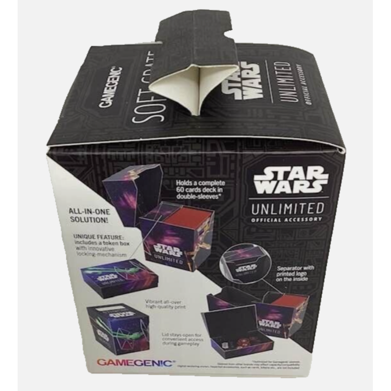 Star Wars Unlimited Deck box soft crate - X-wing / Tie Fighter