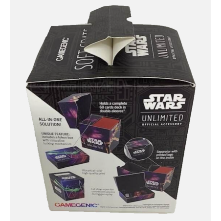 Star Wars Unlimited Deck box soft crate - X-wing / Tie Fighter
