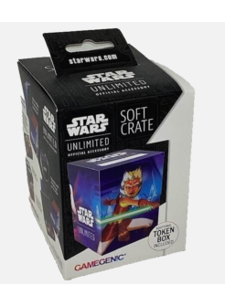 Star Wars Unlimited Deck box soft crate - Ahsoka / Grievous 2