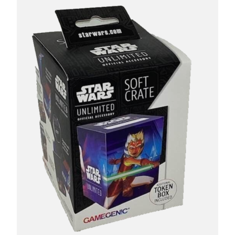 Star Wars Unlimited Deck box soft crate - Ahsoka / Grievous