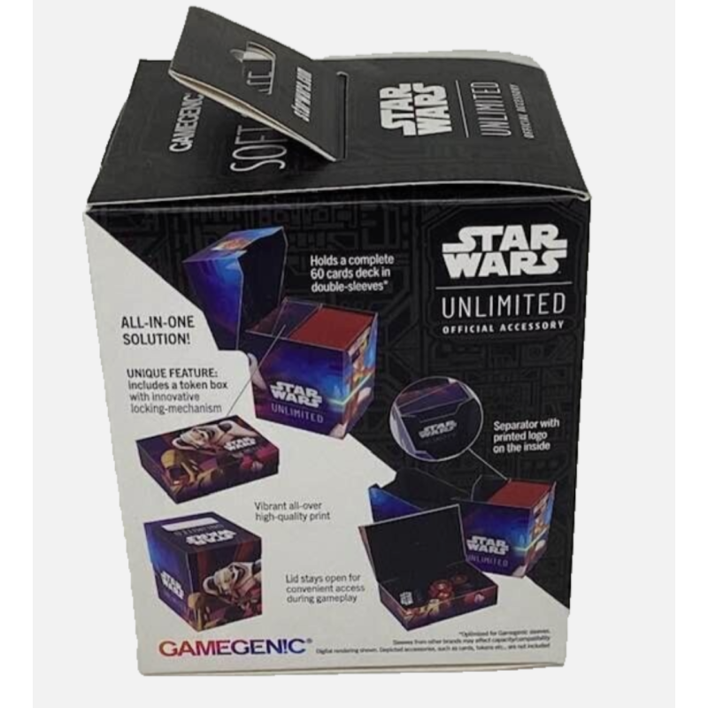 Star Wars Unlimited Deck box soft crate - Ahsoka / Grievous
