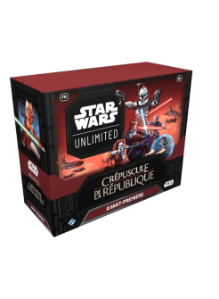Star Wars : Unlimited Crépuscule de la République - Boîte Avant-première