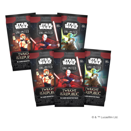 Star Wars : Unlimited Crépuscule de la République - Boîte Avant-première