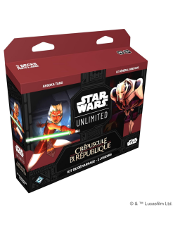 Star Wars : Unlimited Crépuscule de la République - Kit de démarrage 2 Joueurs
