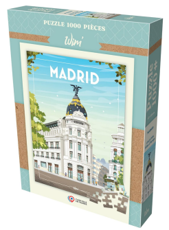 Puzzle Madrid Wim' 1000 Pieces