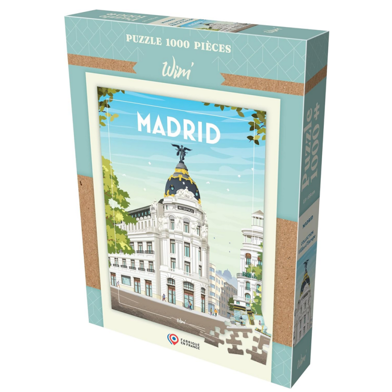 Puzzle Madrid Wim' 1000 Pieces