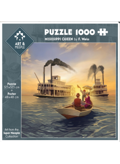 Art & Meeple – Puzzle Mississippi Queen