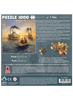 Art & Meeple – Puzzle Mississippi Queen 2