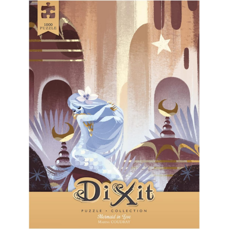 Dixit Puzzle Collection Sirène en Amour, 1000 pièces,