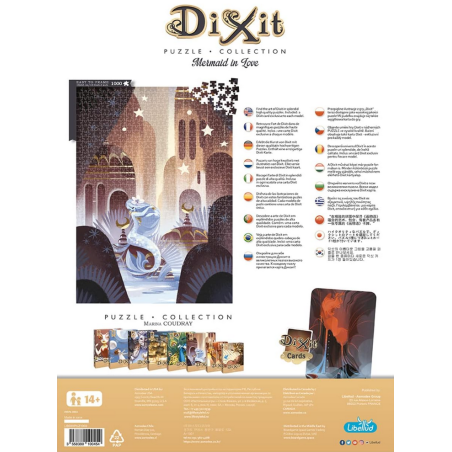 Dixit Puzzle Collection Sirène en Amour, 1000 pièces,