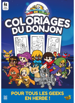 Mon Premier Jeu de Rôle - Coloriages du Donjon