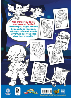 Mon Premier Jeu de Rôle - Coloriages du Donjon 2