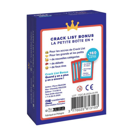 Crack List - Bonus 1