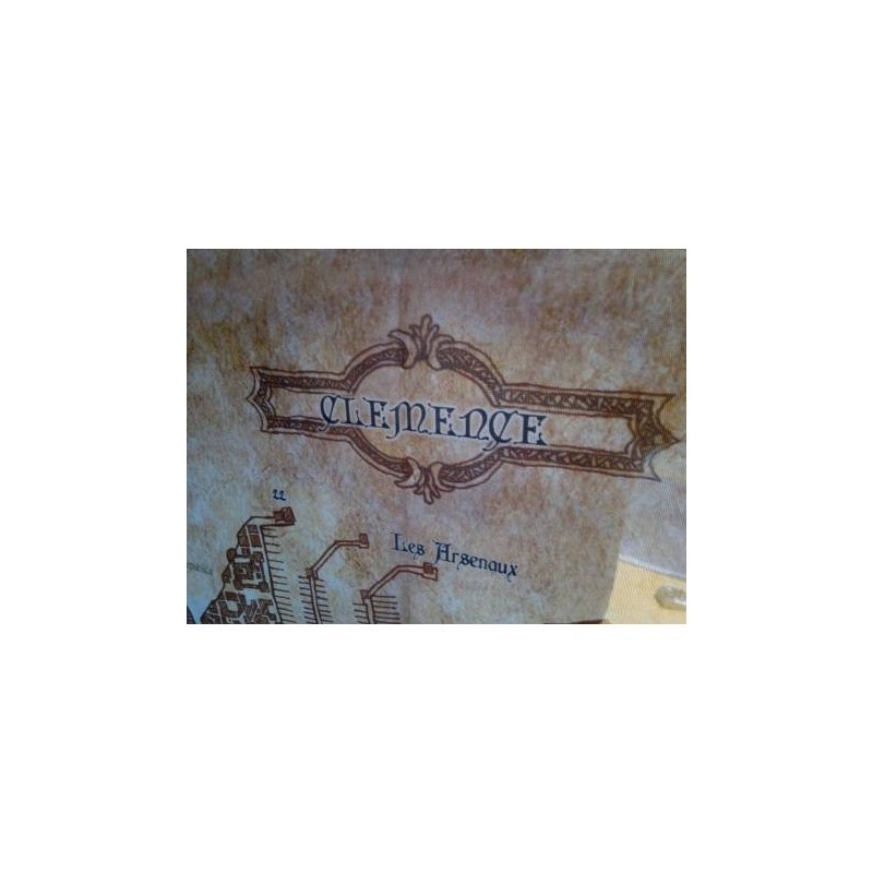 SHADE - Carte en tissu de Clemence.