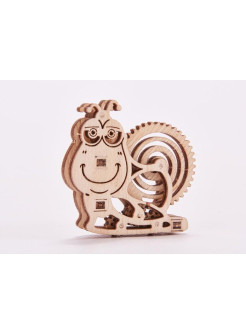 "Woodik Snail" - Puzzle mécanique en bois 3D