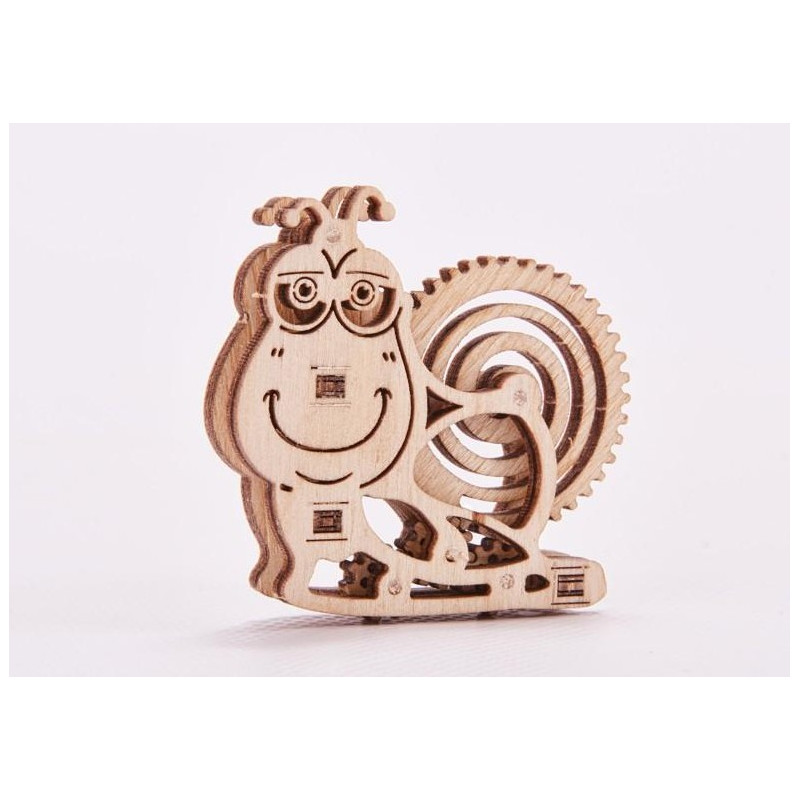 "Woodik Snail" - Puzzle mécanique en bois 3D