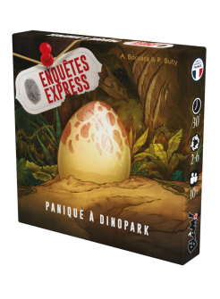 Enquêtes Express - Panique à Dinopark